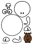 Coloring & Cutouts - Gnu product image (1)