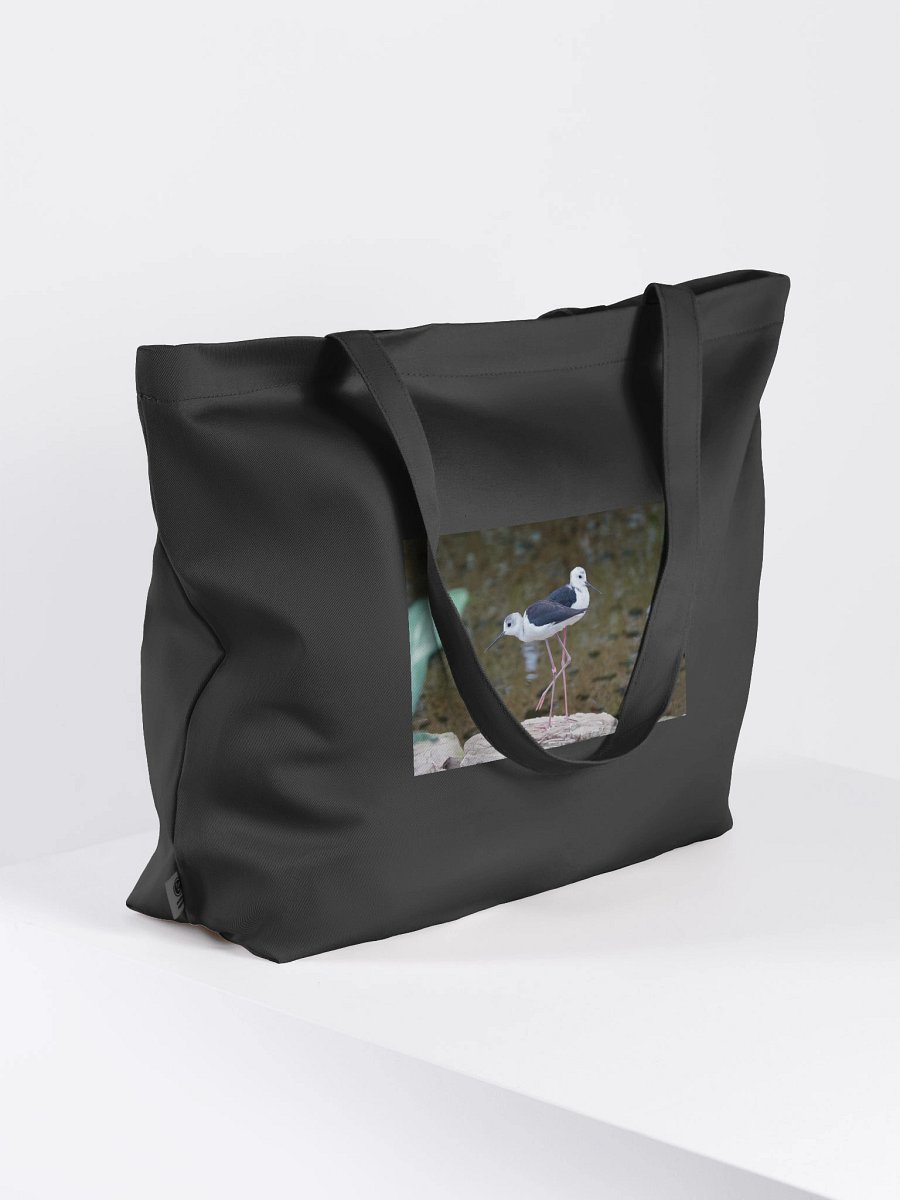 Flamingo Paradise Organic Tote Bag product image (4)