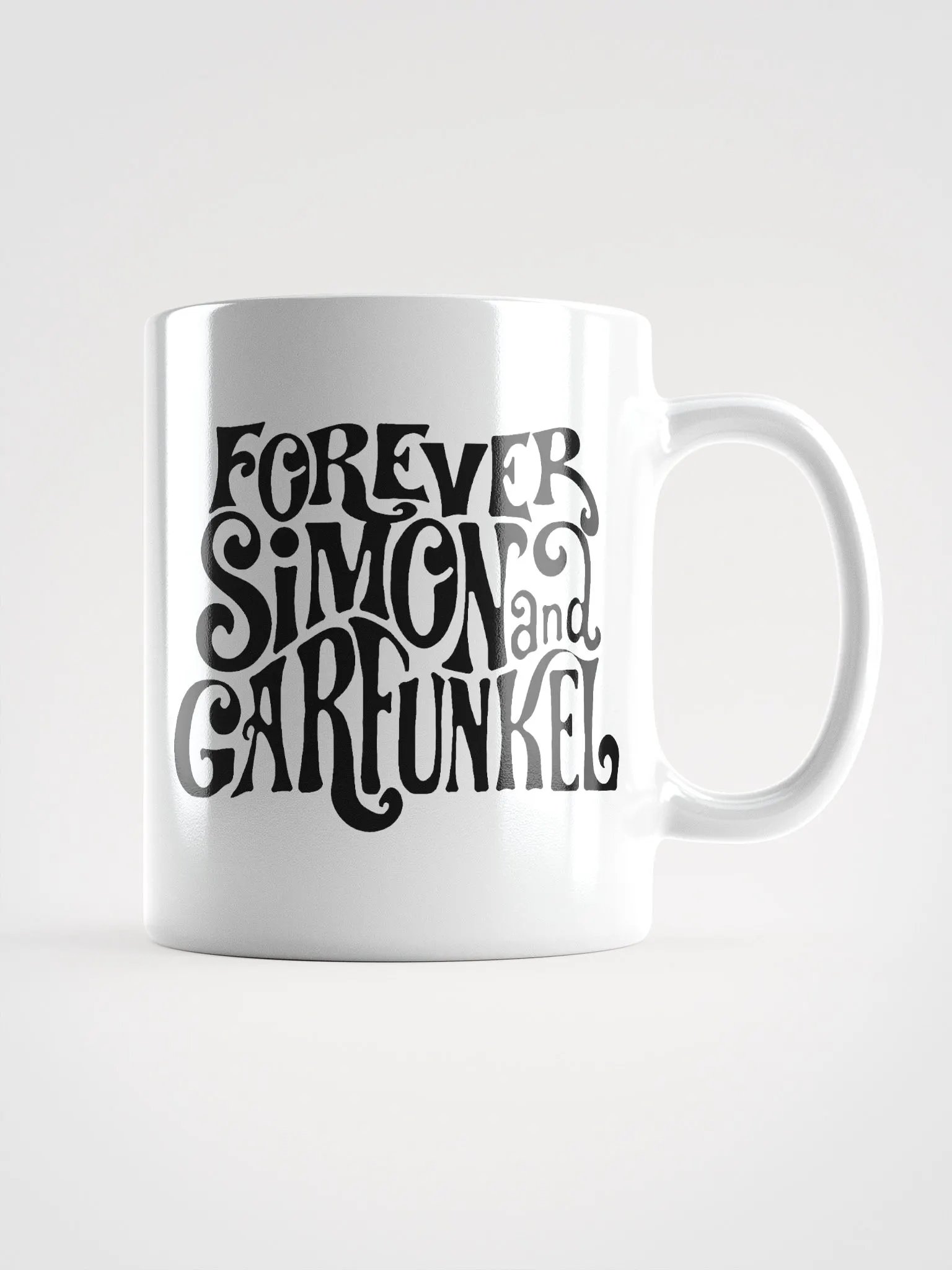 Forever Simon and Garfunkel White Glossy Mug product image (3)