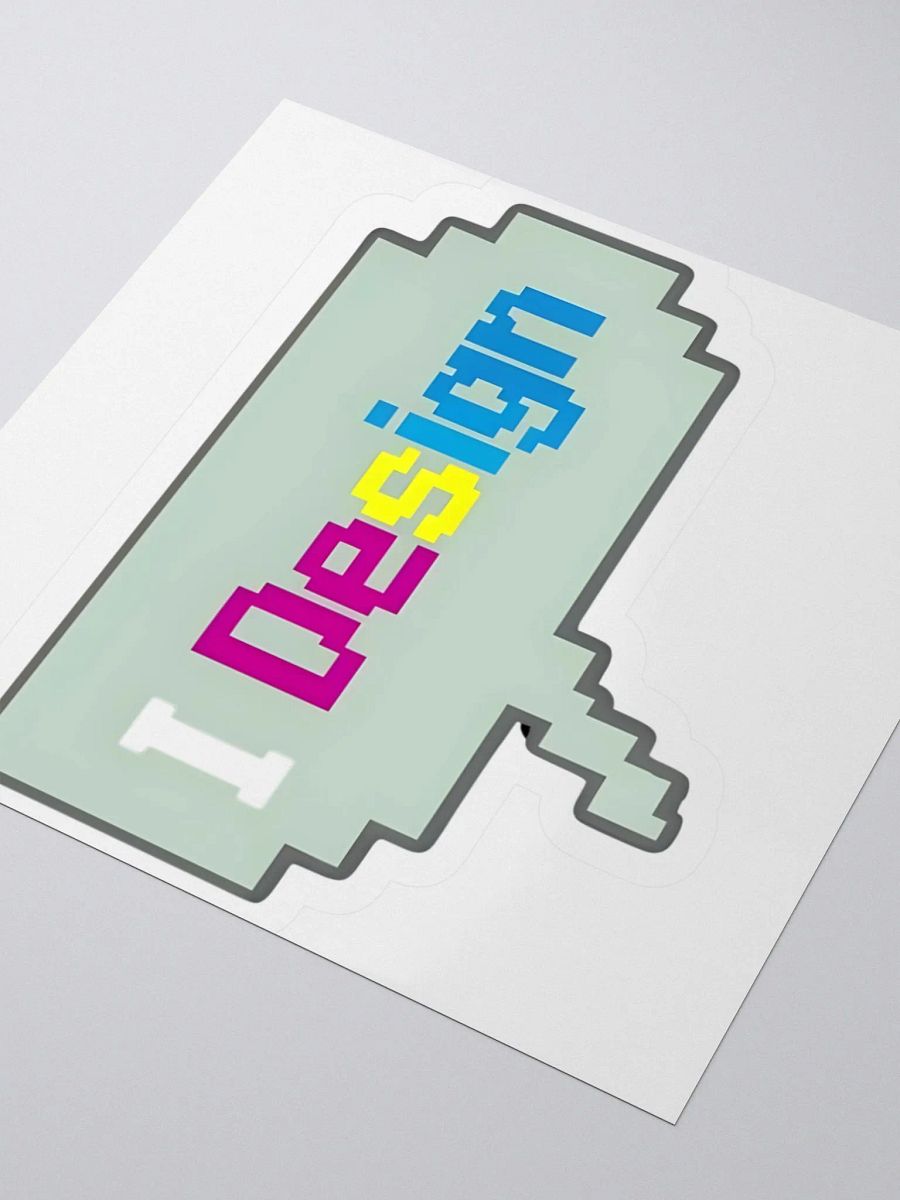 Pixelated Pride Kiss Cut Stickers product image (7)