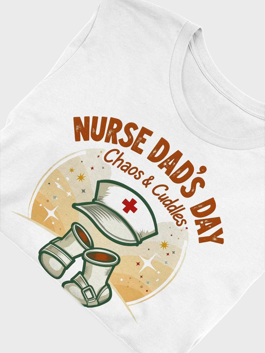 Nurse Dad's Day Chaos & Cuddles T-Shirt product image (32)
