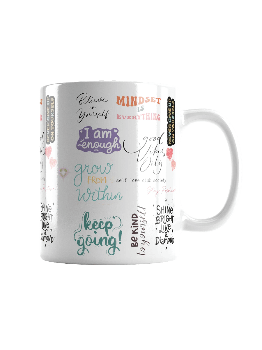 Motivational Ceramic Mug – Embrace Positivity with Every Sip product image (3)