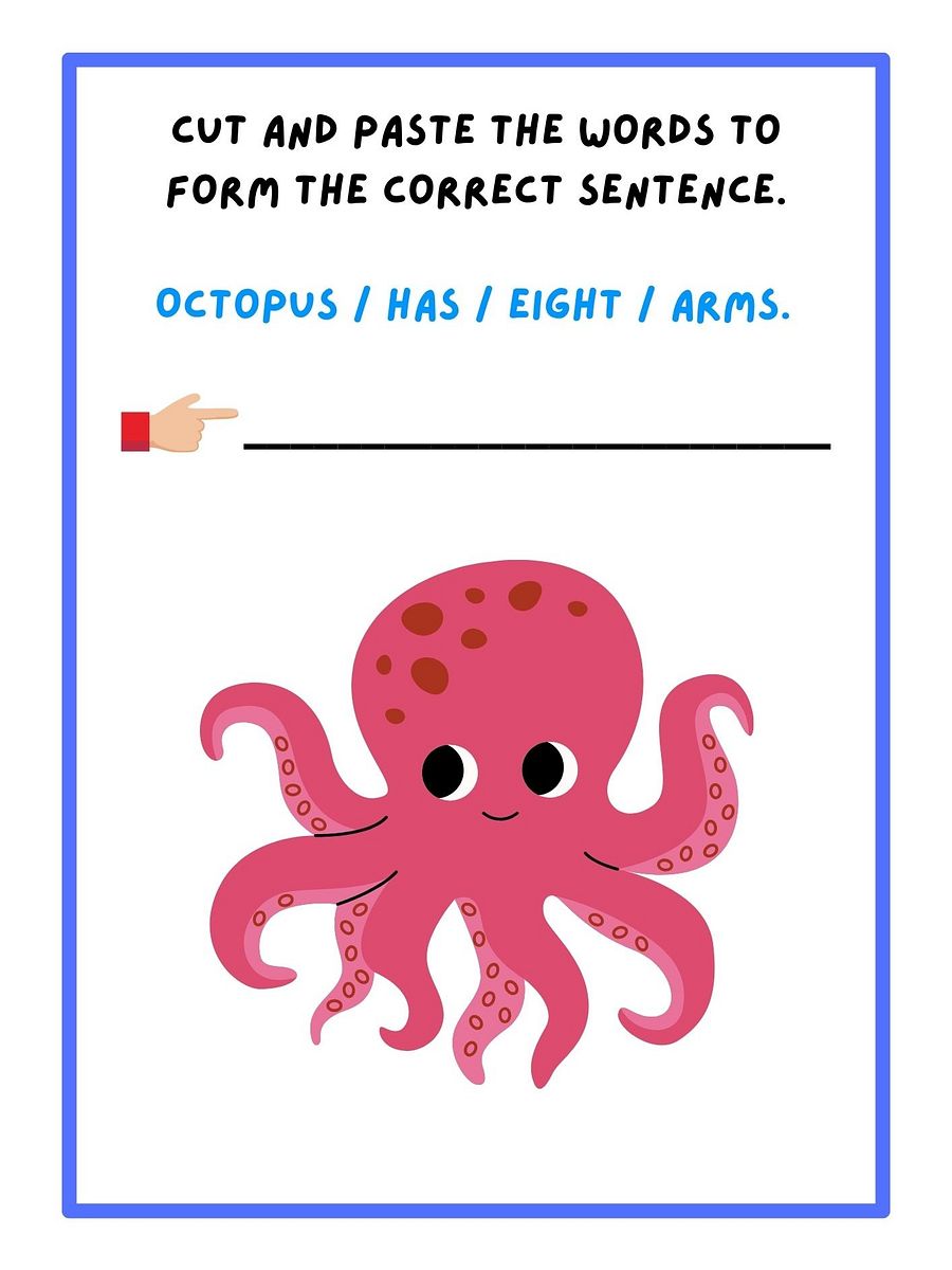Printable Ocean Speak Worksheets product image (4)