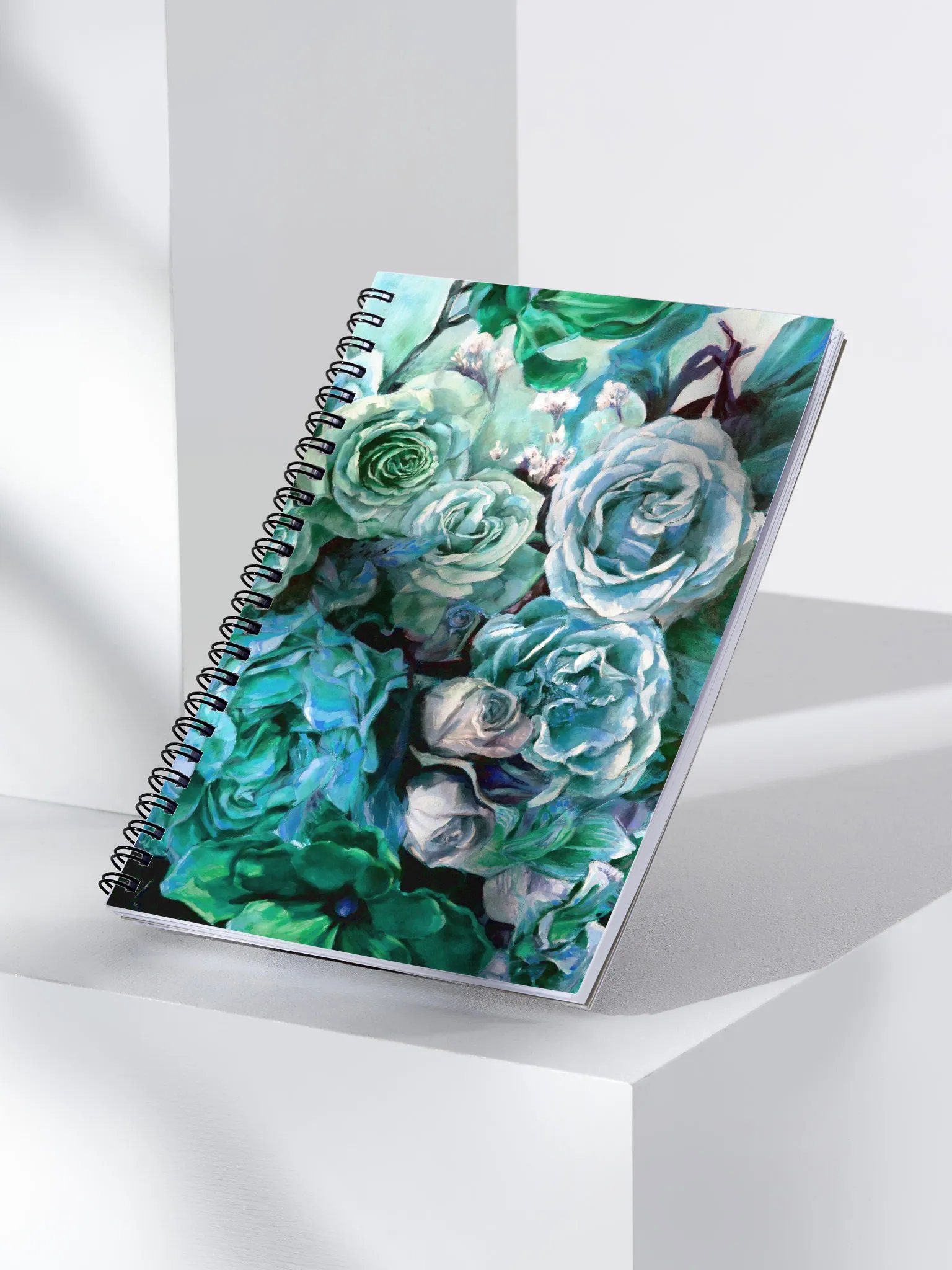 'Longer Without Than With' in Blue Hue Notebook product image (3)
