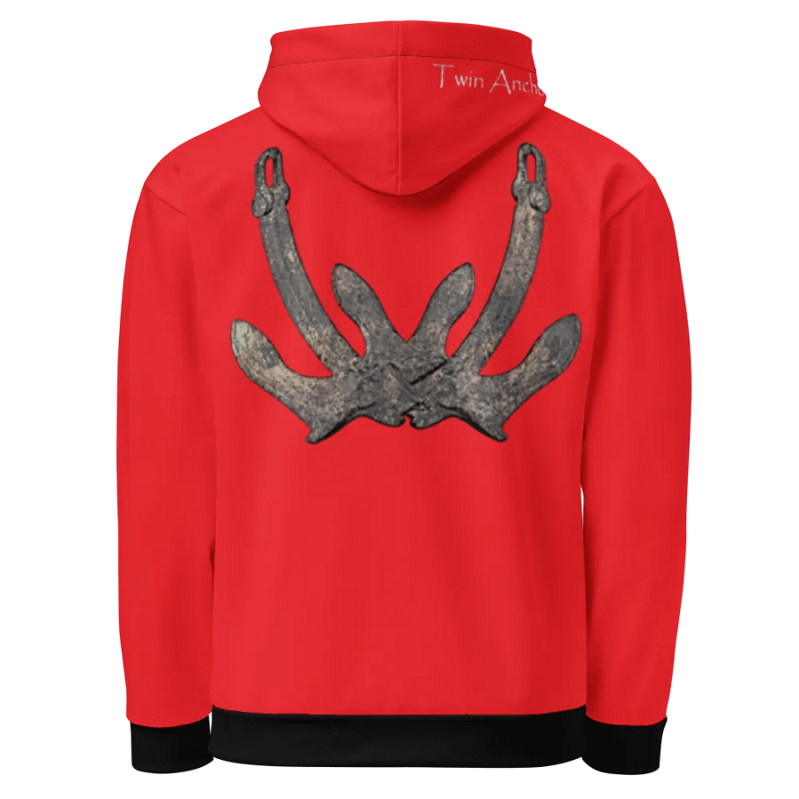 Red Anchor Hoodie product image (1)