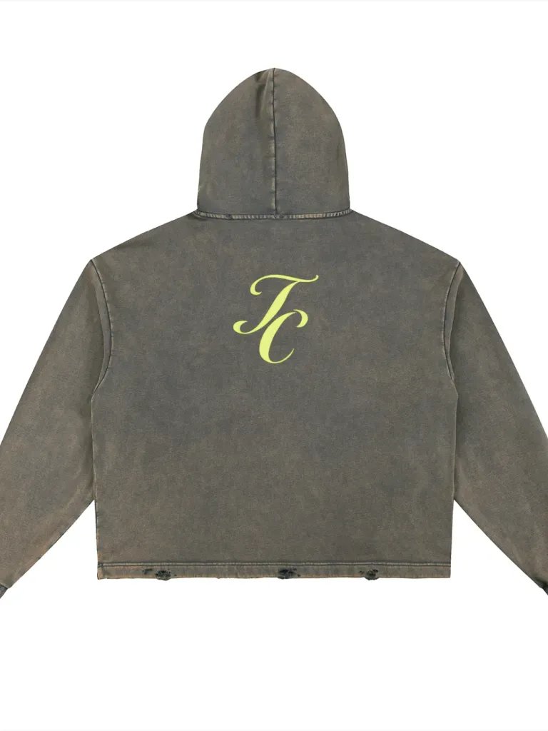 Vintage Washed “Shine Your Light” Hoodie product image (2)