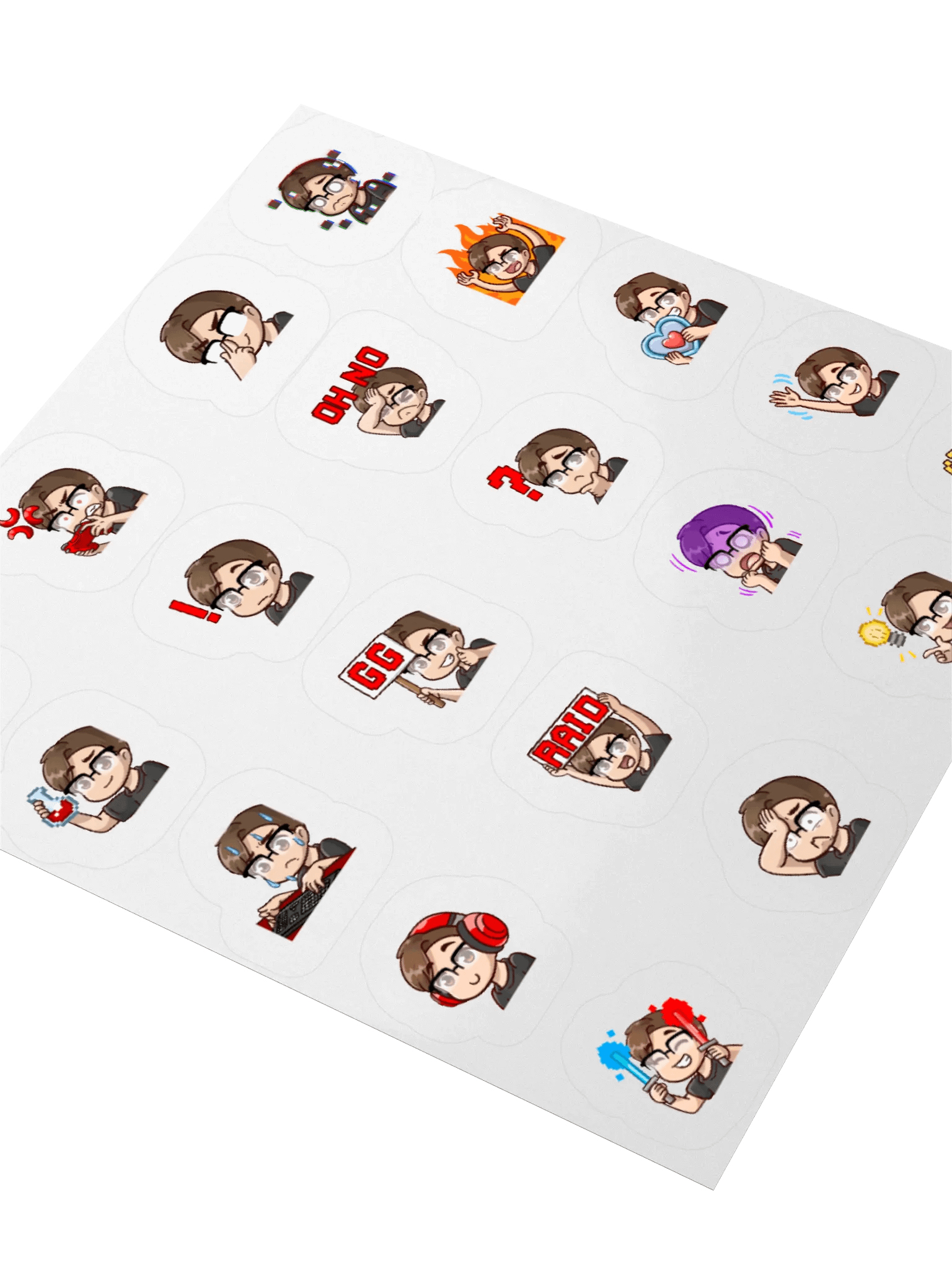 CrimsonStrife "EmotiStickers" Collection: Wave 1 product image (8)