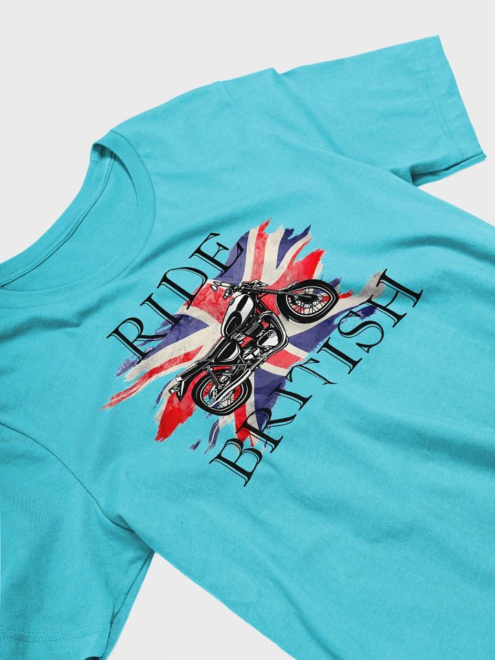 Vintage Ride British Motorcycle T-Shirt product image (11)