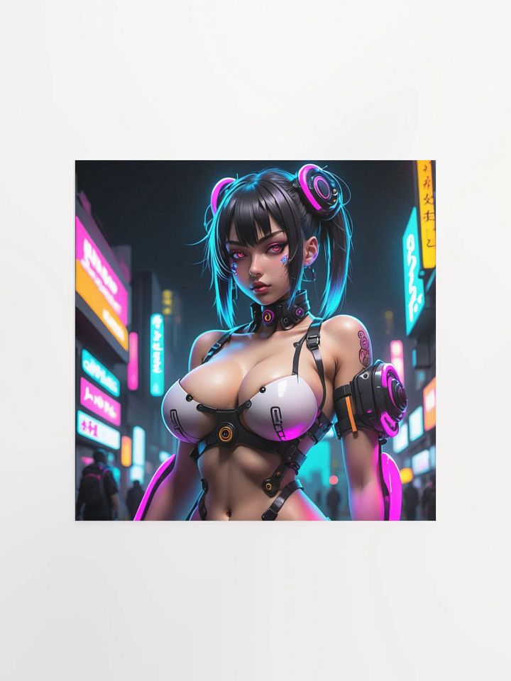 Neon Cyberpunk Dreams Poster product image (4)