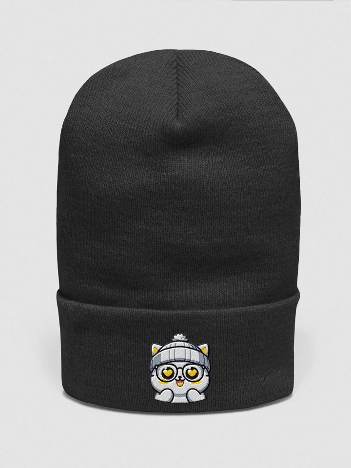 Pom-Pom Cat Knit Beanie product image (2)