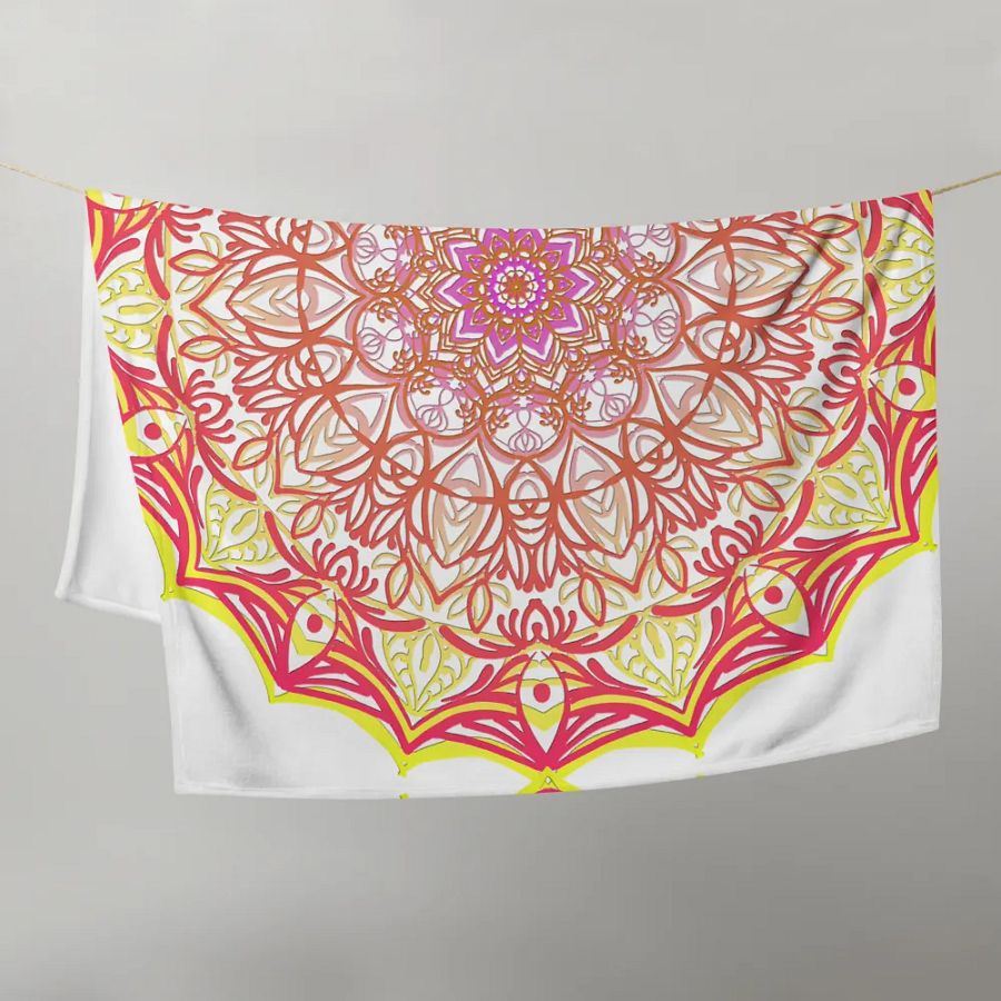 Mandala Magic Throw Blanket product image (4)