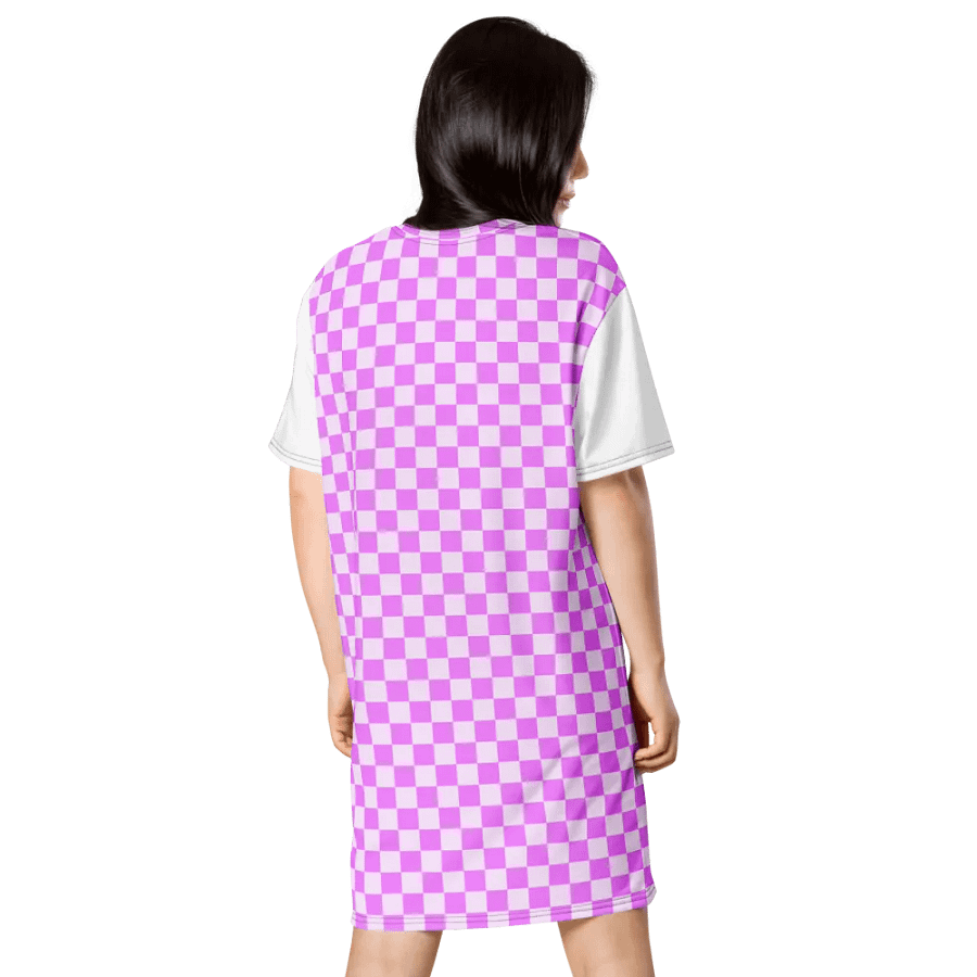 Pink Checkered Dress product image (2)