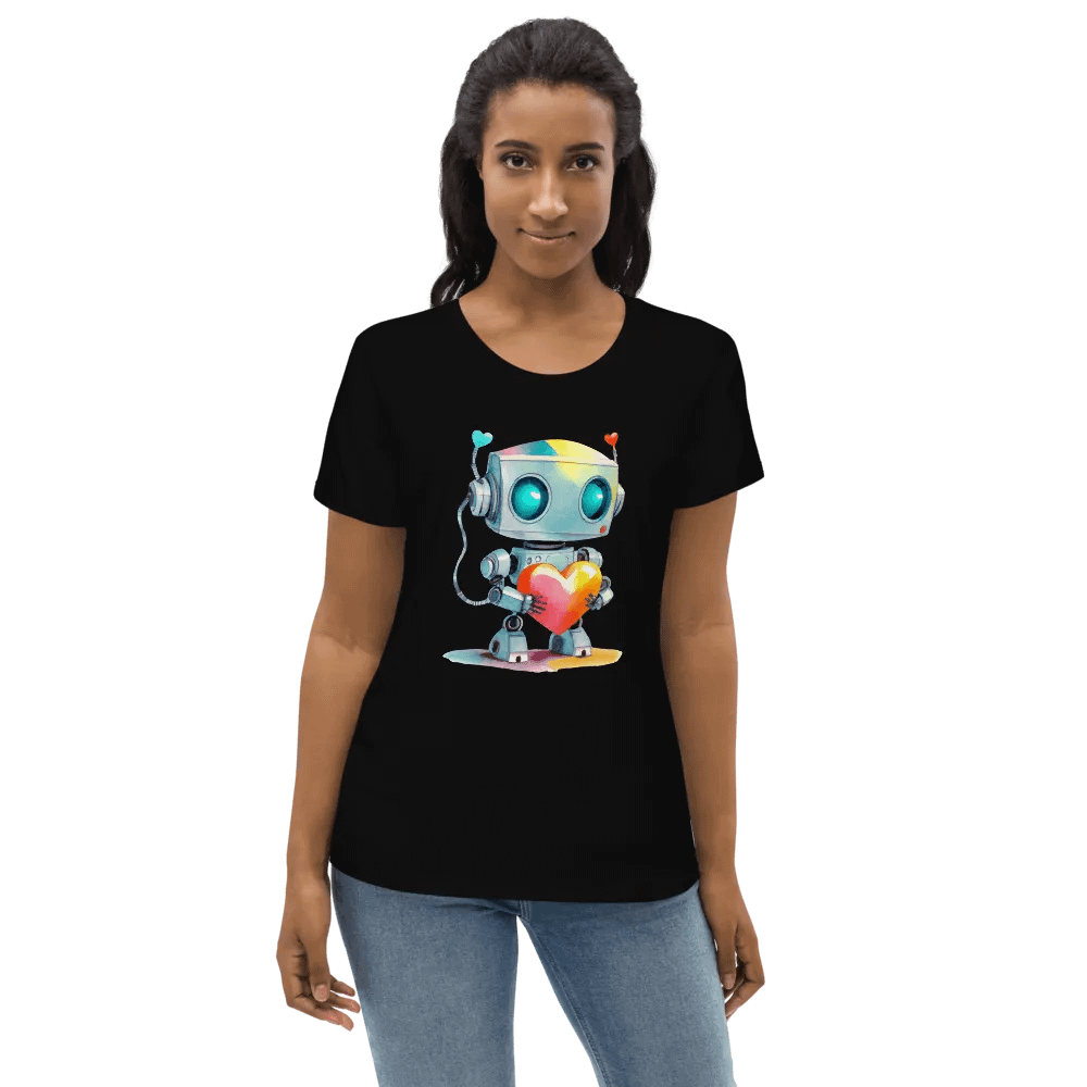 Made with Love Fitted T-shirt product image (4)