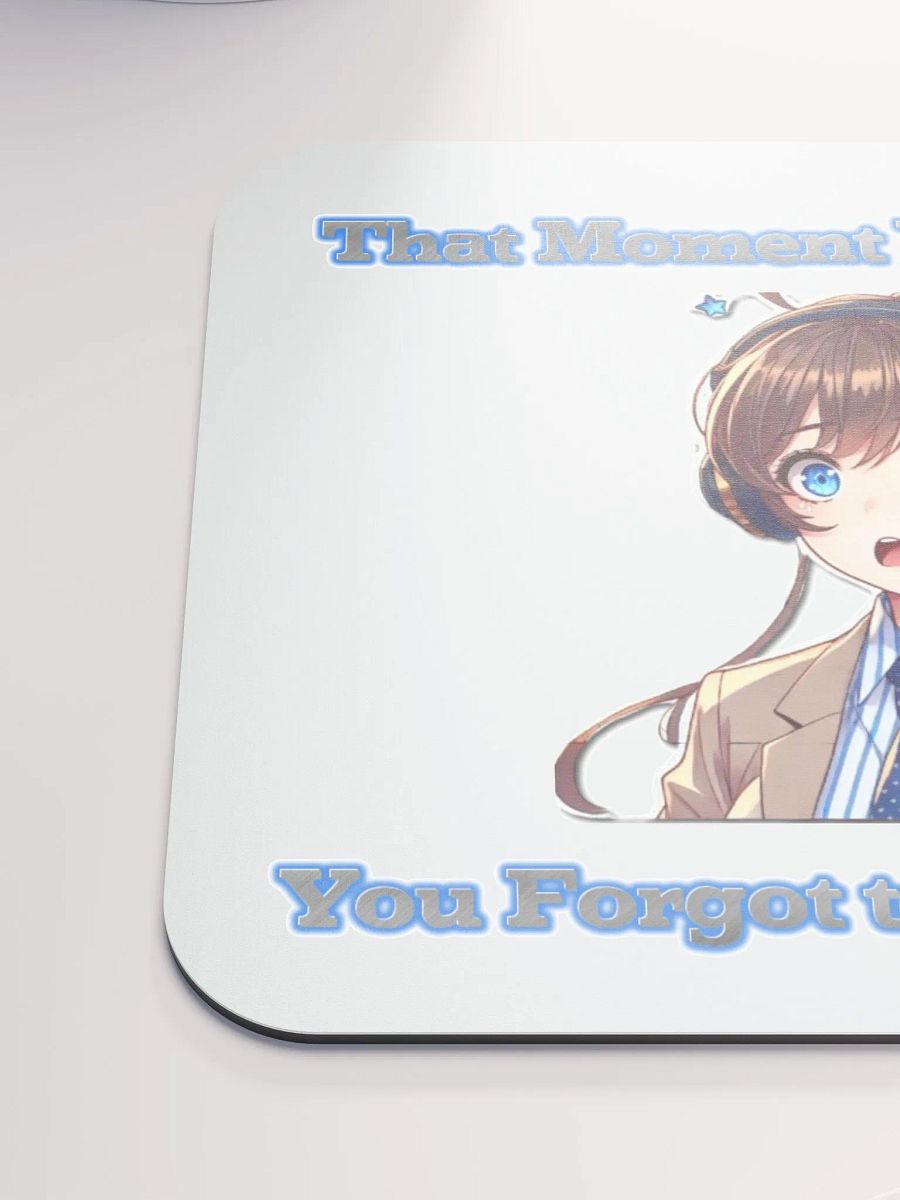 Forgot to Mute Mousepad Female product image (6)