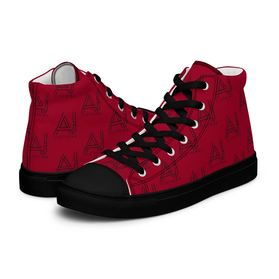 Red high tops product image (10)