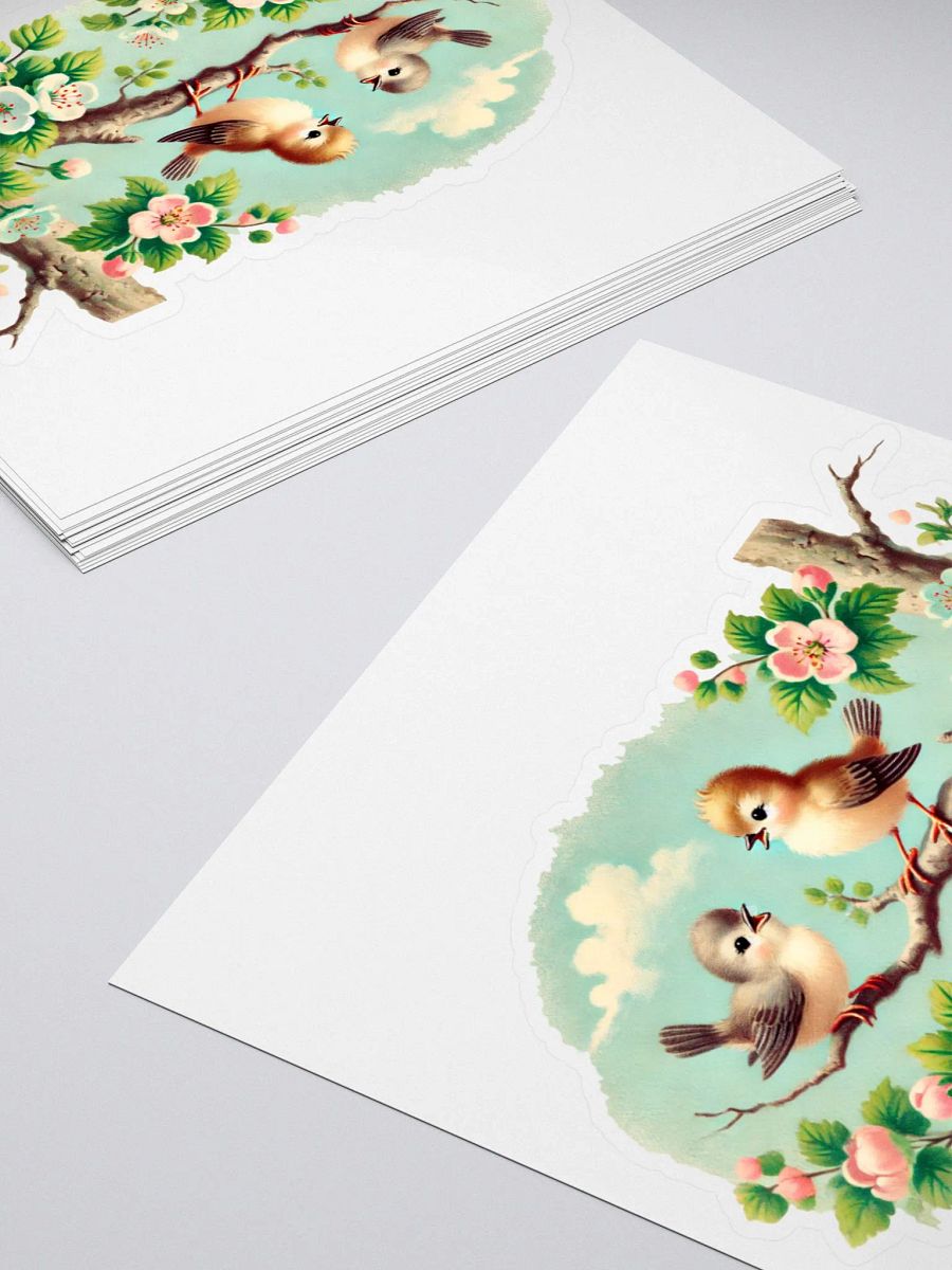 Harmony of Nature Adorable Birds Stickers product image (10)
