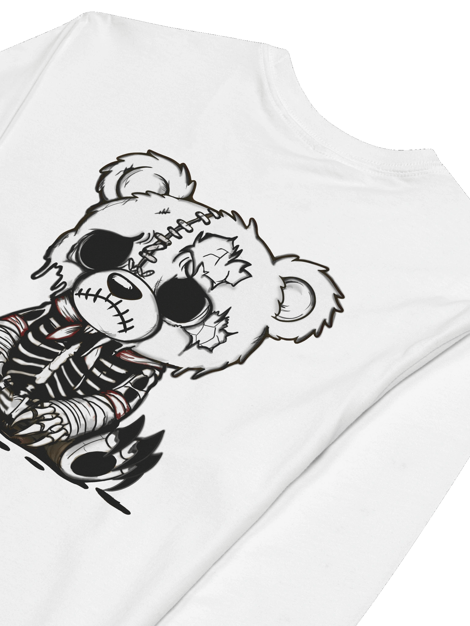 Sad Bear Long Sleeve Shirt product image (4)