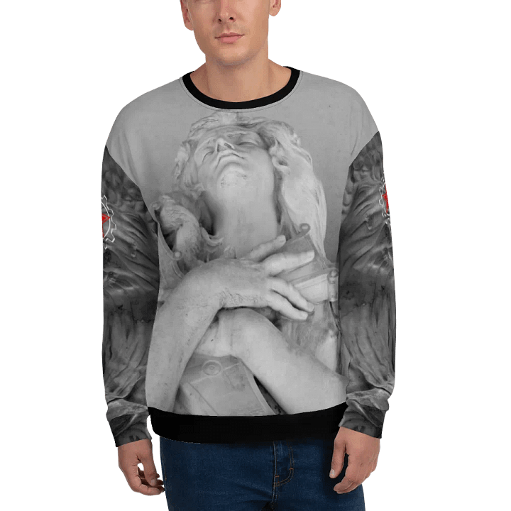 With The Hand On My Cross II Sweatshirt product image (2)