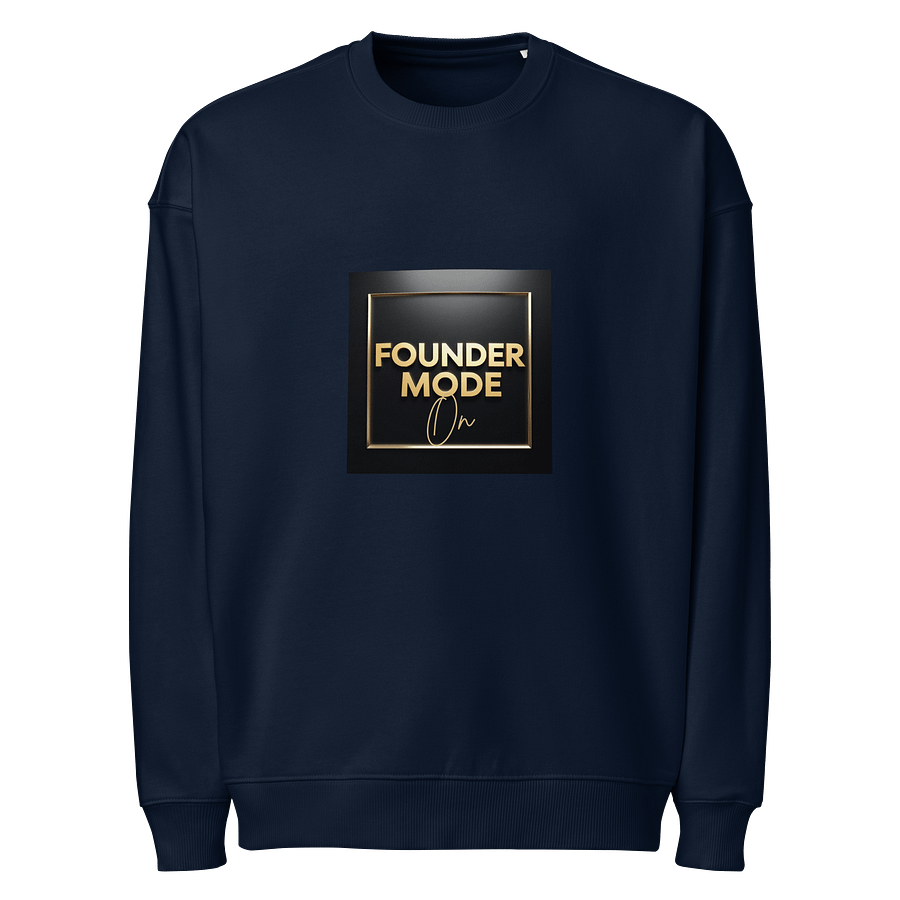 FOUNDER MODE Organic Gold Sweatshirt product image (1)