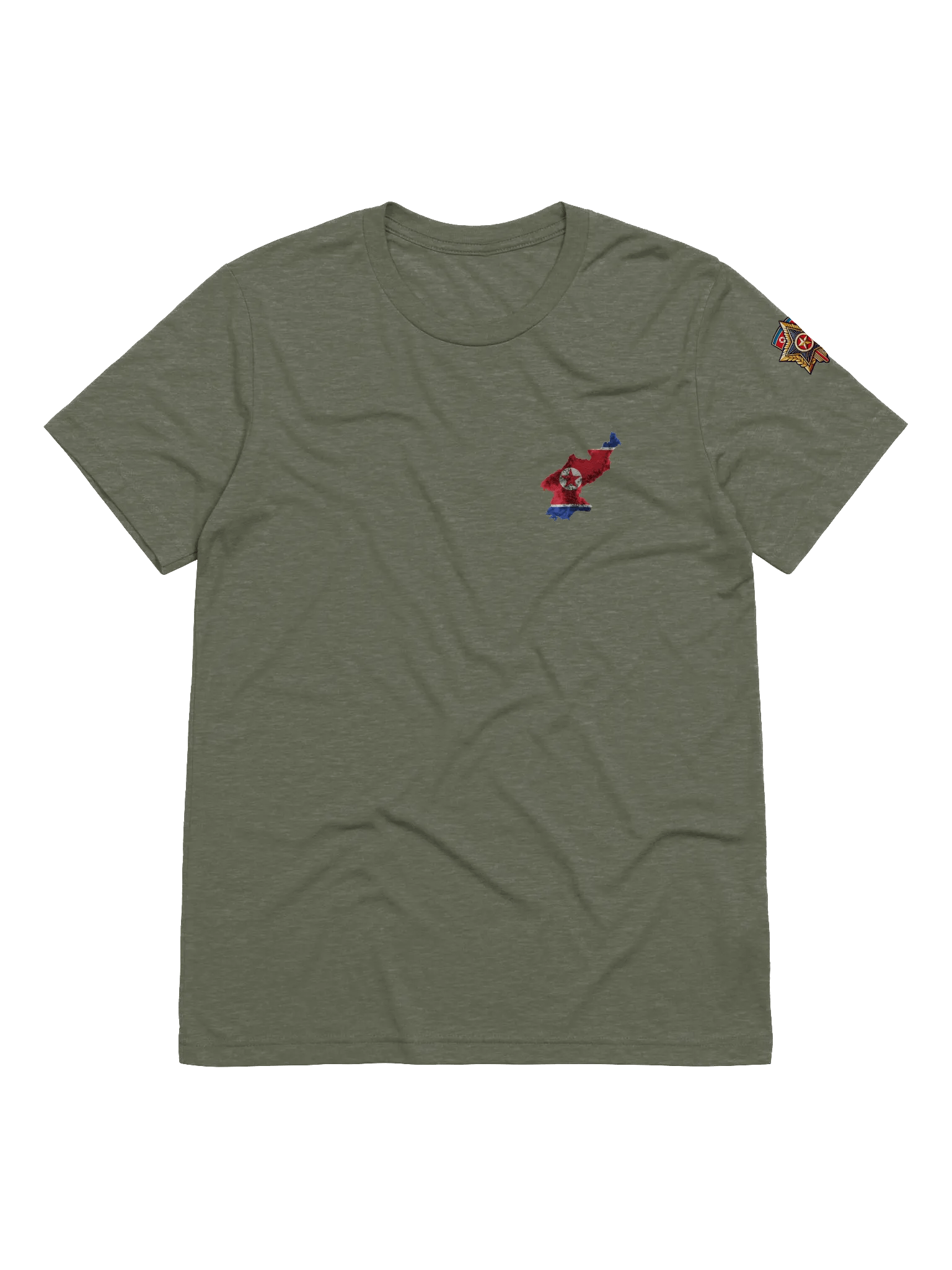 North Korean Military T-shirt and Flag product image (1)