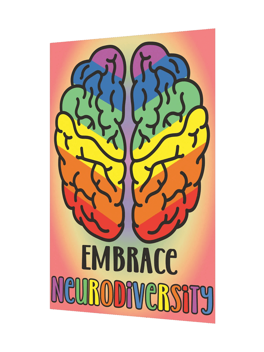 Embrace Neurodiversirty Poster product image (3)