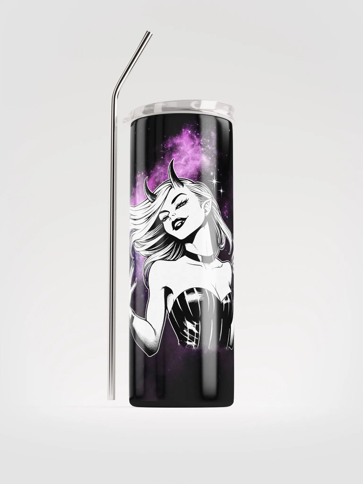 Sassy Never Bratty Tumbler with Straw product image (1)