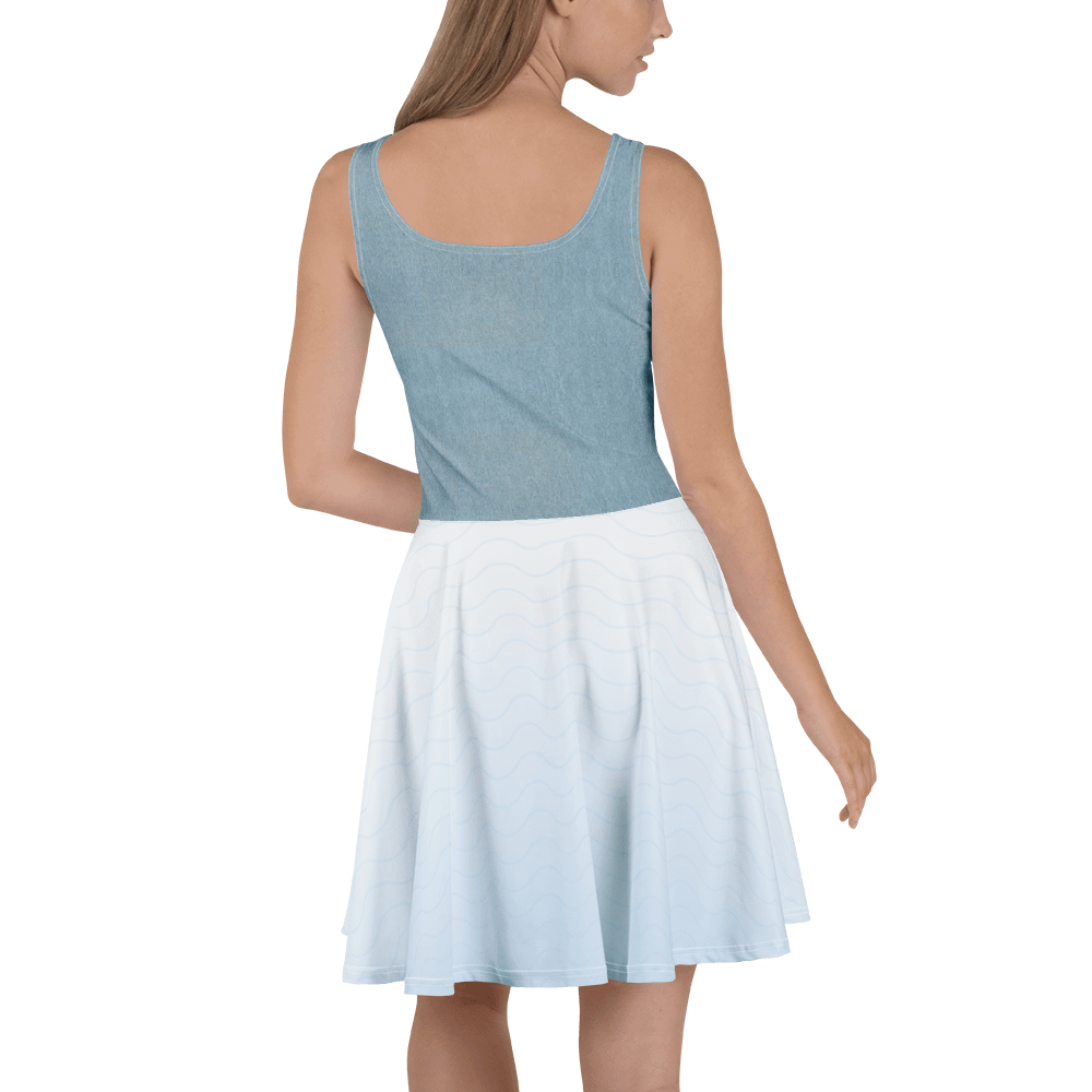 Denim Horizons Fade Skater Dress product image (4)