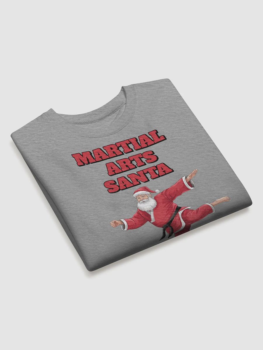 Martial Arts Santa - Funny Christmas Sweatshirt product image (19)