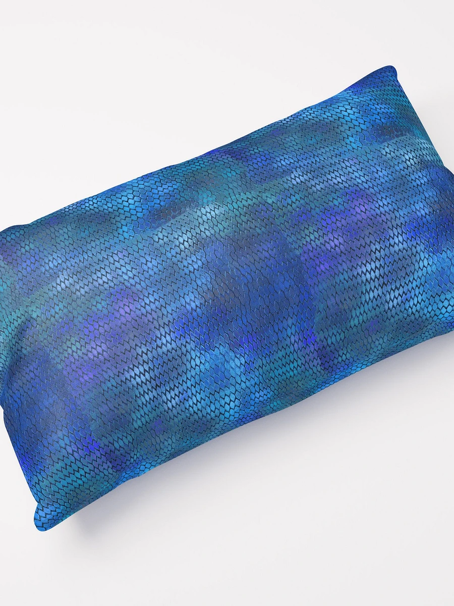 Blue Dragon Scales Throw Pillow product image (10)