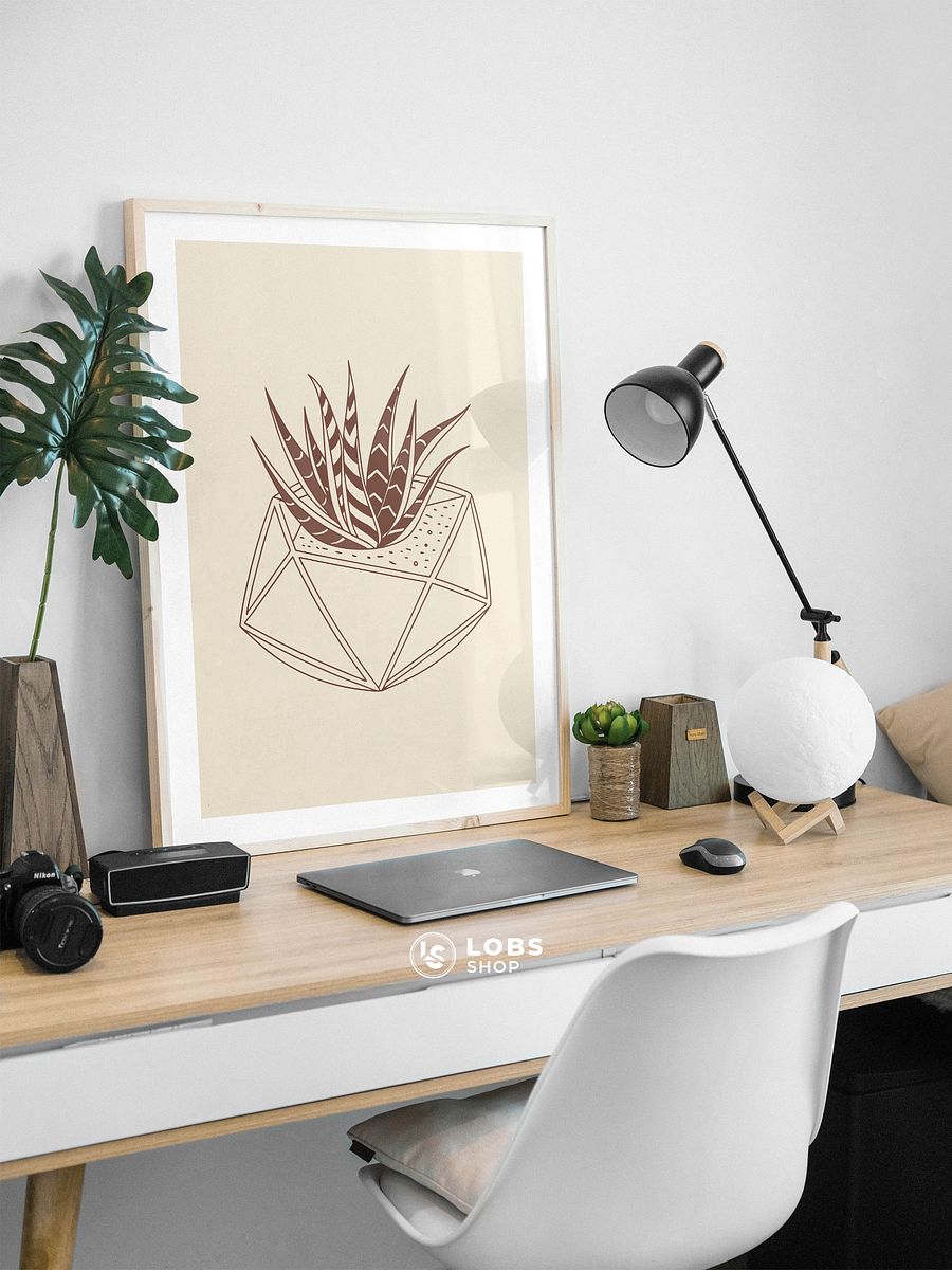 Arid Aesthetics: Modern Succulent Printable Wall Art – Bring the Desert Indoors with Style product image (6)