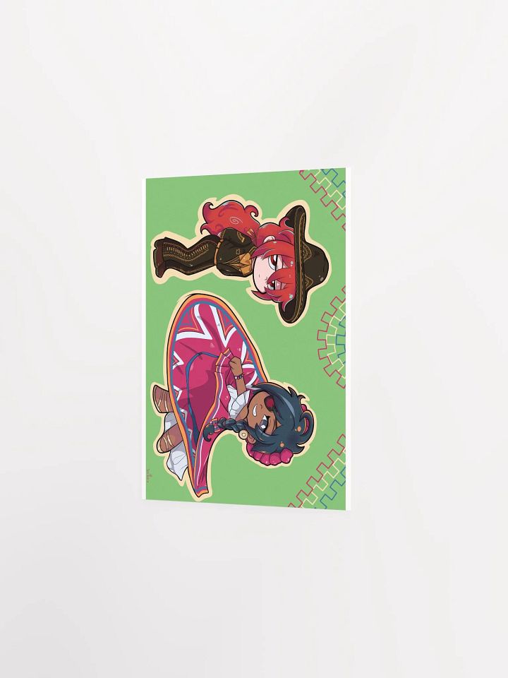 Mexican Pride Diluc & Kaeya Print (Genshin Impact) product image (2)