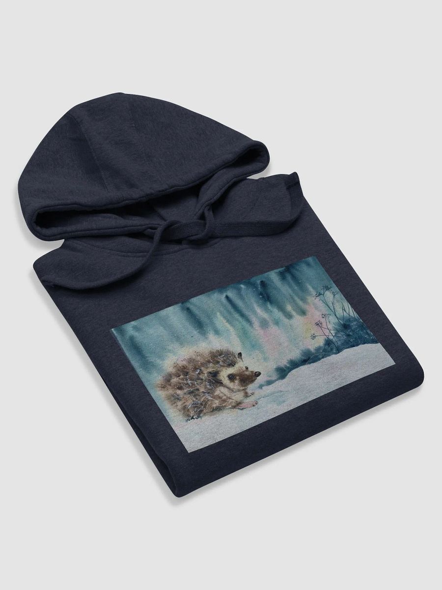 Winter Hedgehog Unisex Hoodie product image (5)