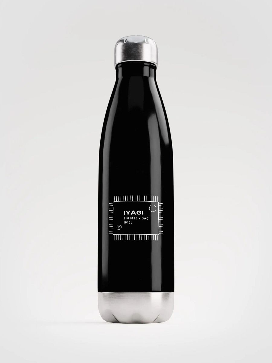 iyagi DAC Chip Stainless Water Bottle (black) product image (3)
