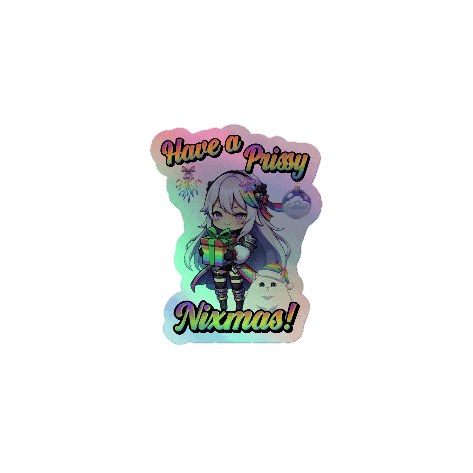 Prissy Nixmas Sticker product image (1)