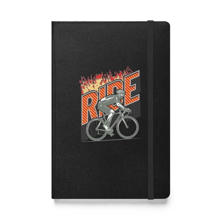 Ride Cycling Fiery Hardcover Notebook product image (1)