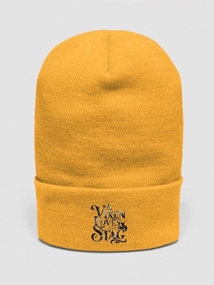 A Vixen Loves Her Stag Embroidered Beanie product image (1)