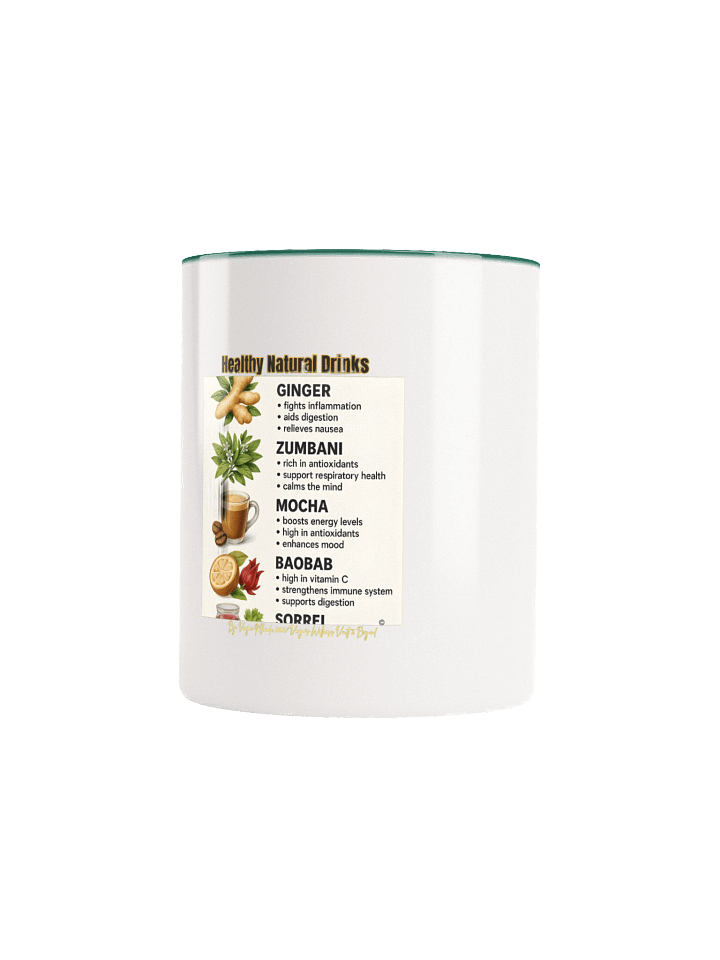 Nourishing Natural Drinks Ceramic Mug product image (2)