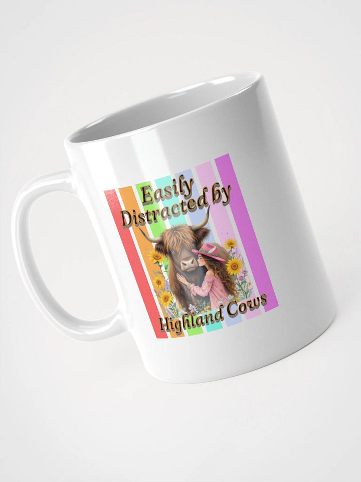 Easily Distracted By Highland Cow Mug product image (2)