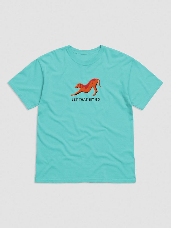 Let That Sit Go T-Shirt(Embroidered) of a Vizsla product image (25)