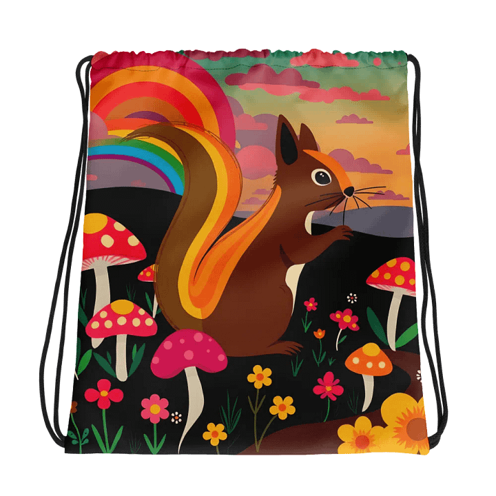Vibrant Adventure Drawstring Bag product image (1)