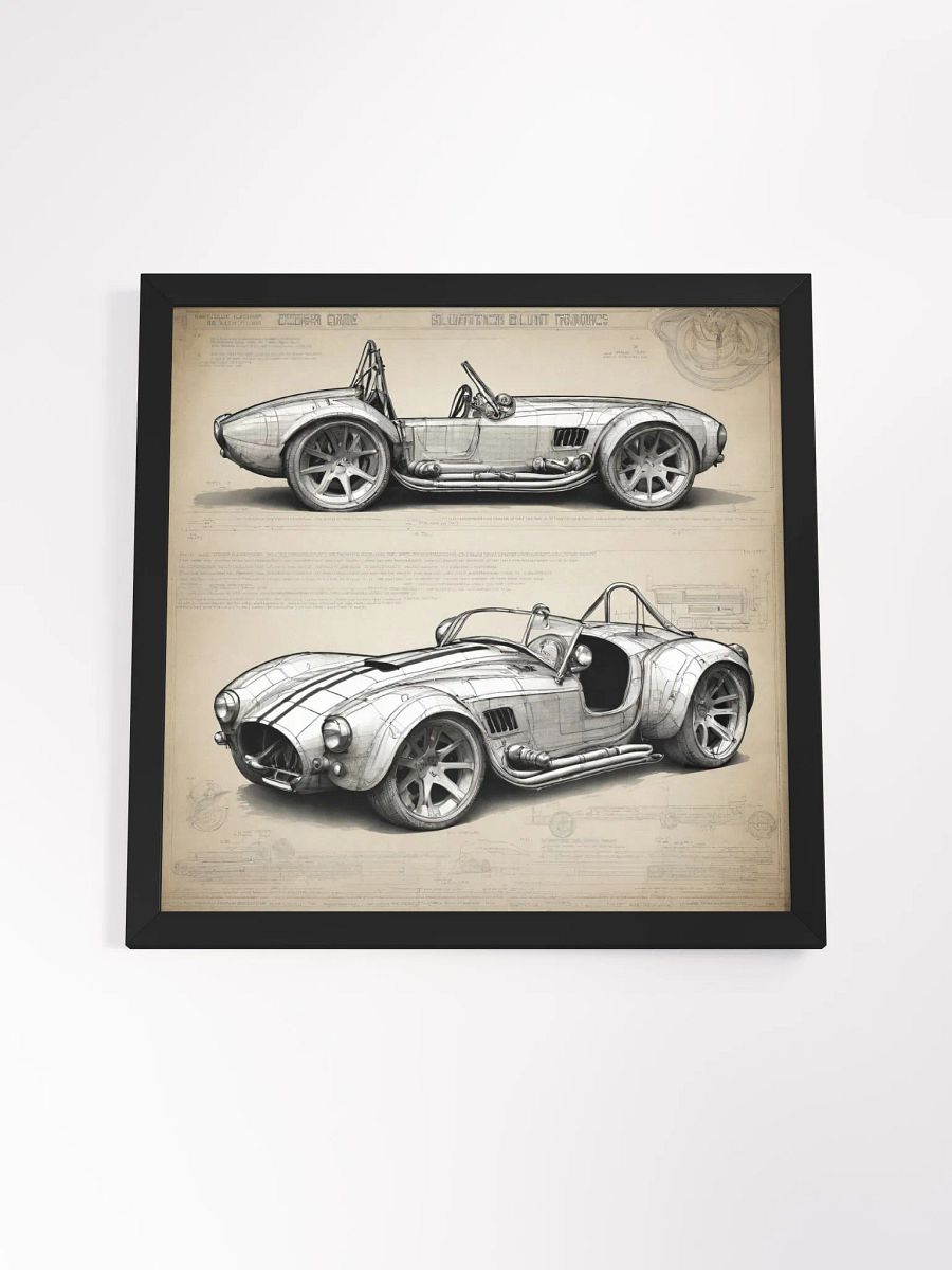 Muscle Car Majesty: The Legendary 1965 Shelby Cobra Wall Art product image (4)