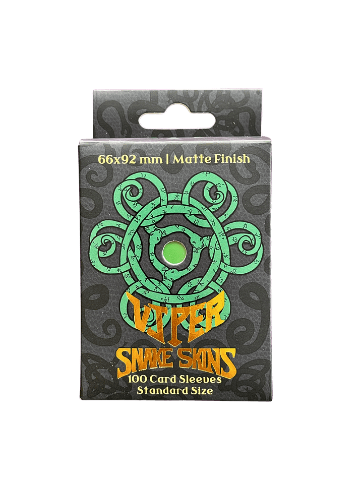 Viper Snakeskins Card Sleeves - Green product image (1)
