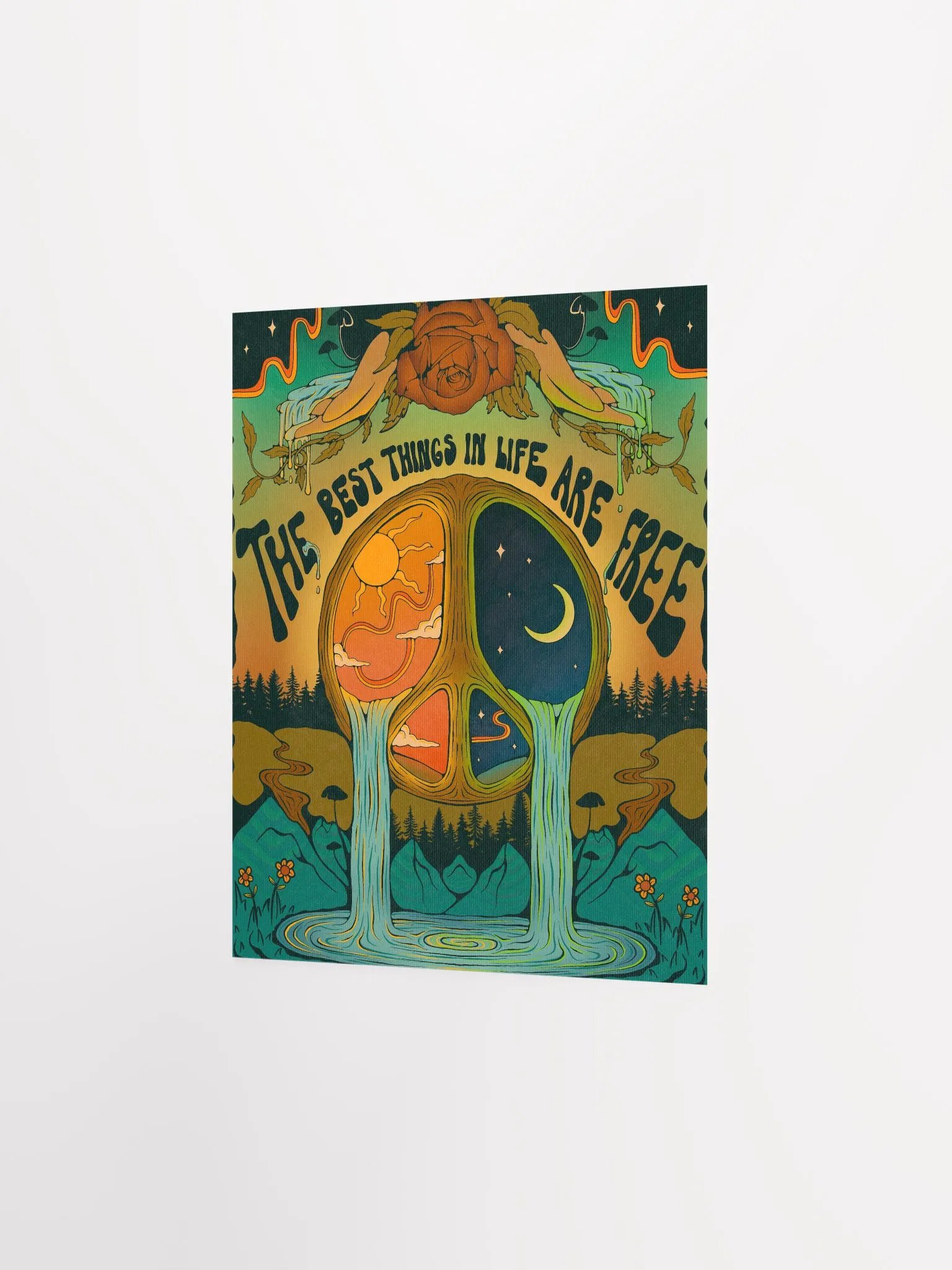 Matte Poster - Best Things Are Free product image (1)