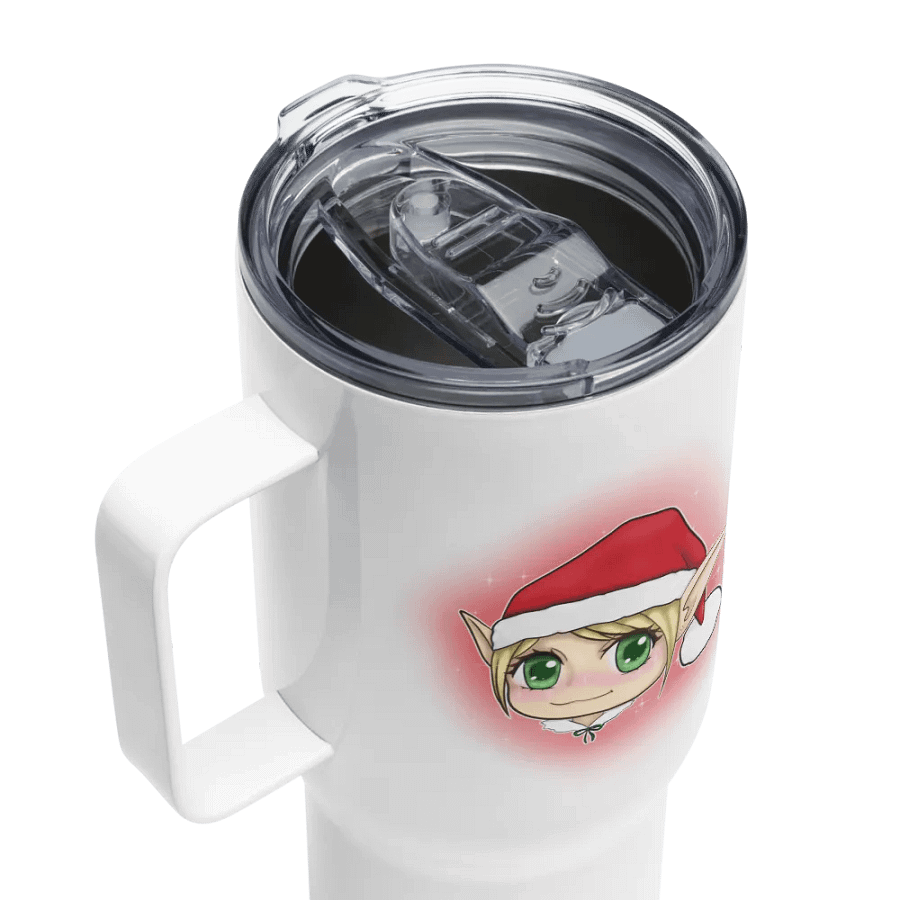 Christmas travel mug with handle product image (4)