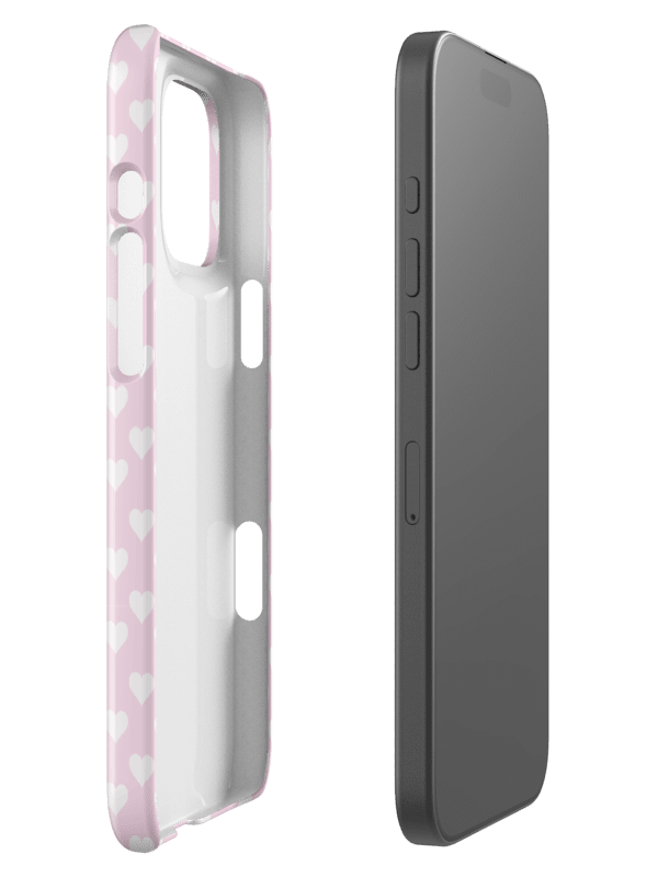 Heartfelt Pink iPhone® Snap Case - Herzchen iPhone® Hülle product image (3)