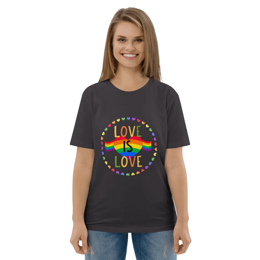 Rainbow Love Is Love T-Shirt product image (139)