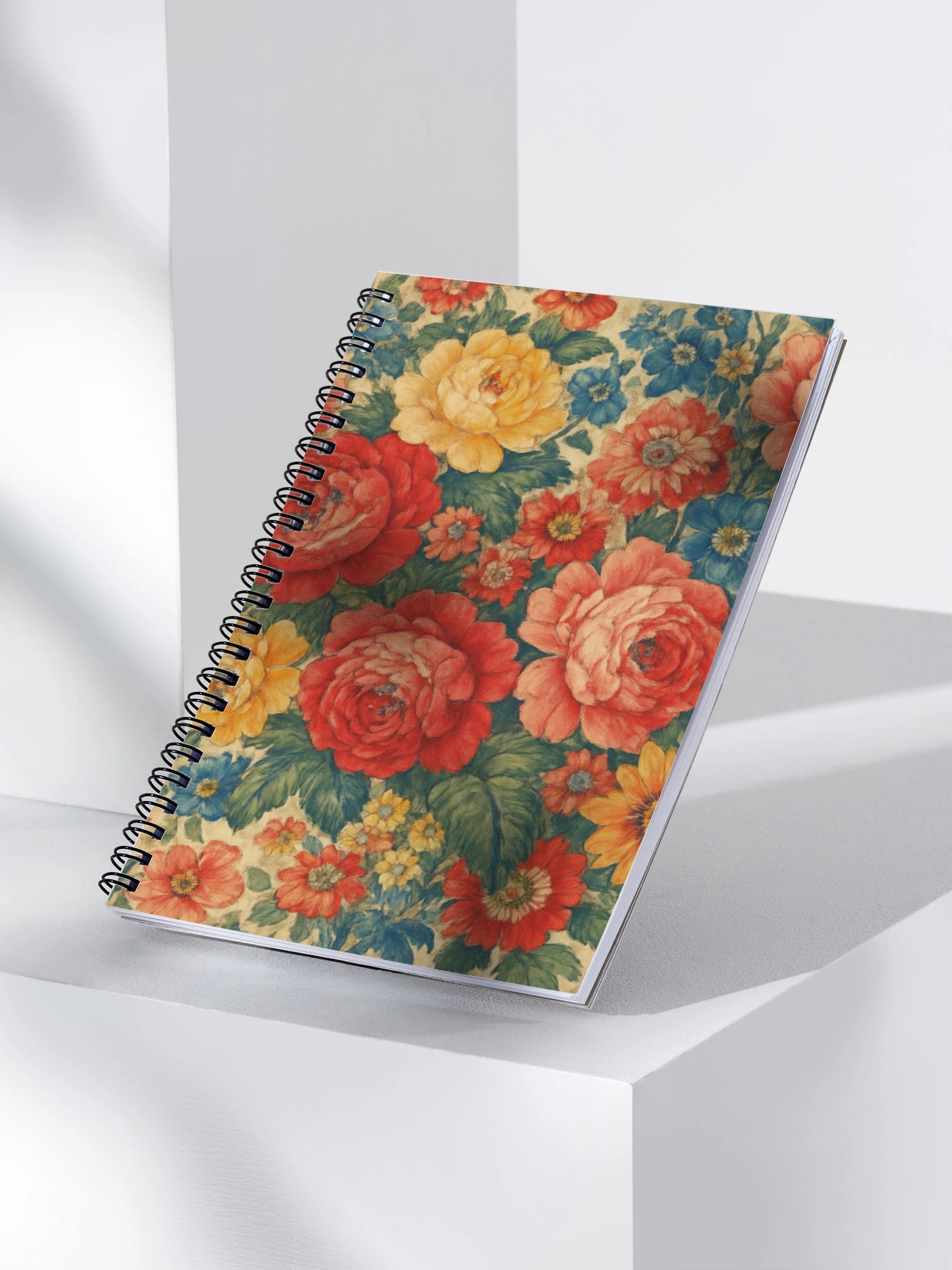 Floral Blooms Spiral Notebook product image (3)