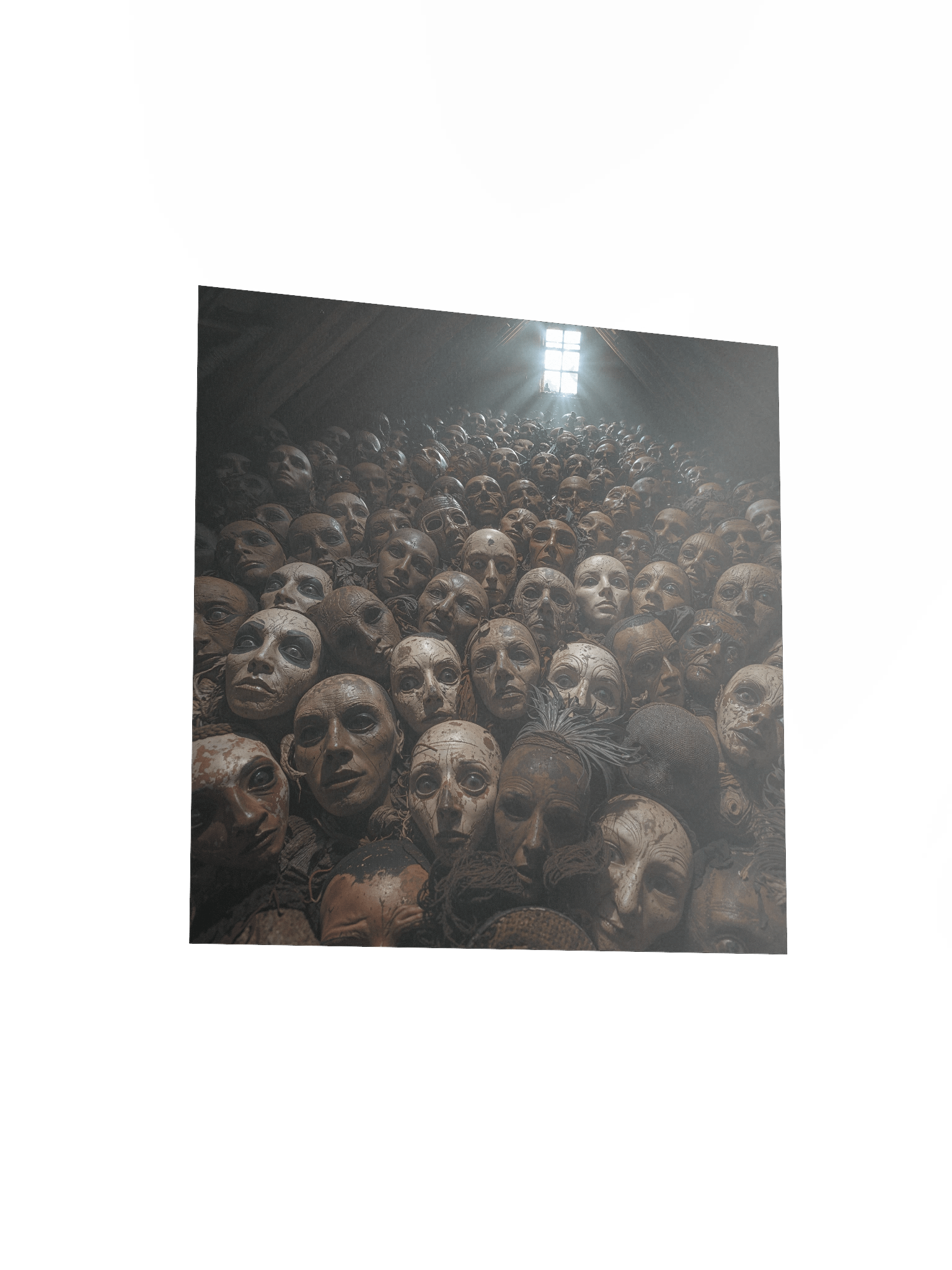 The Attic of Forgotten Faces Matte Poster product image (11)