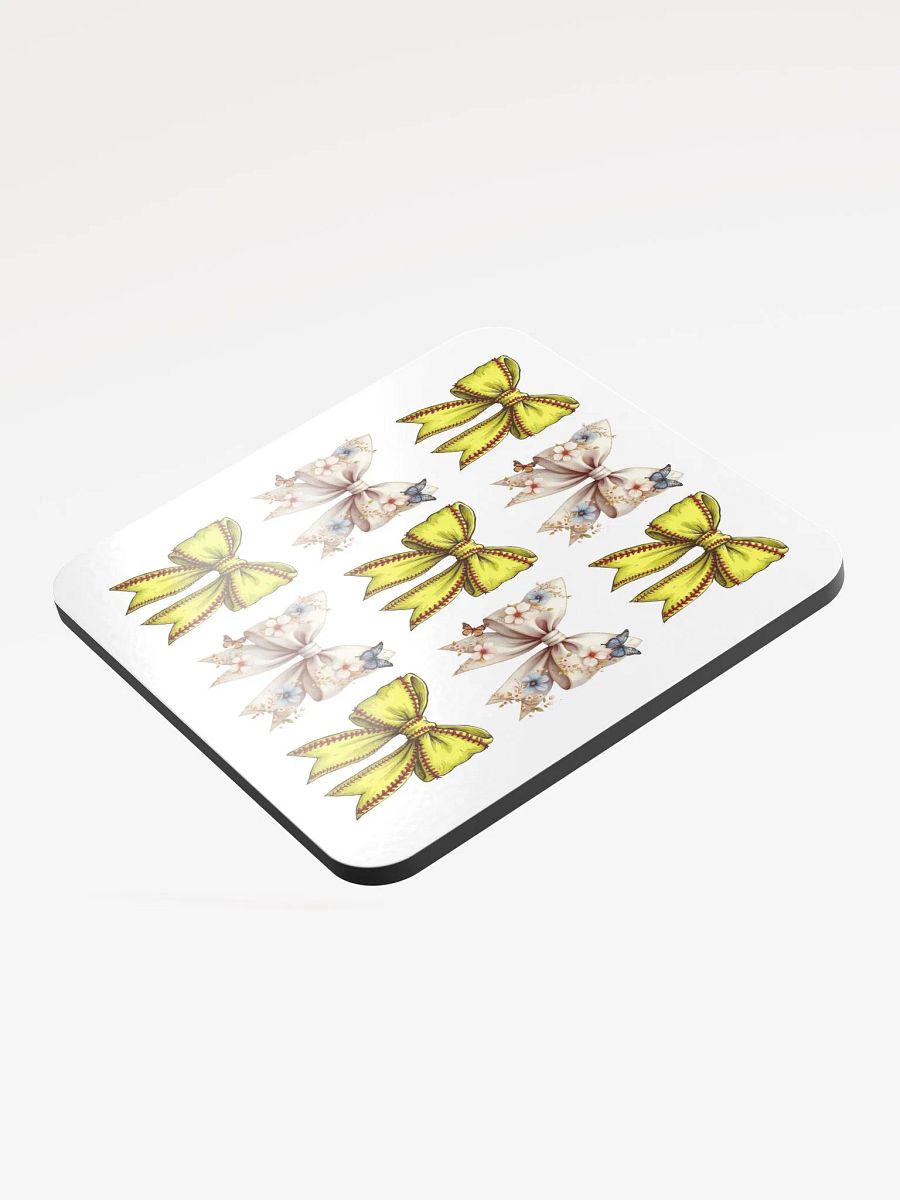 Spring Bows Softball Butterfly Dream Cork Coasters product image (4)