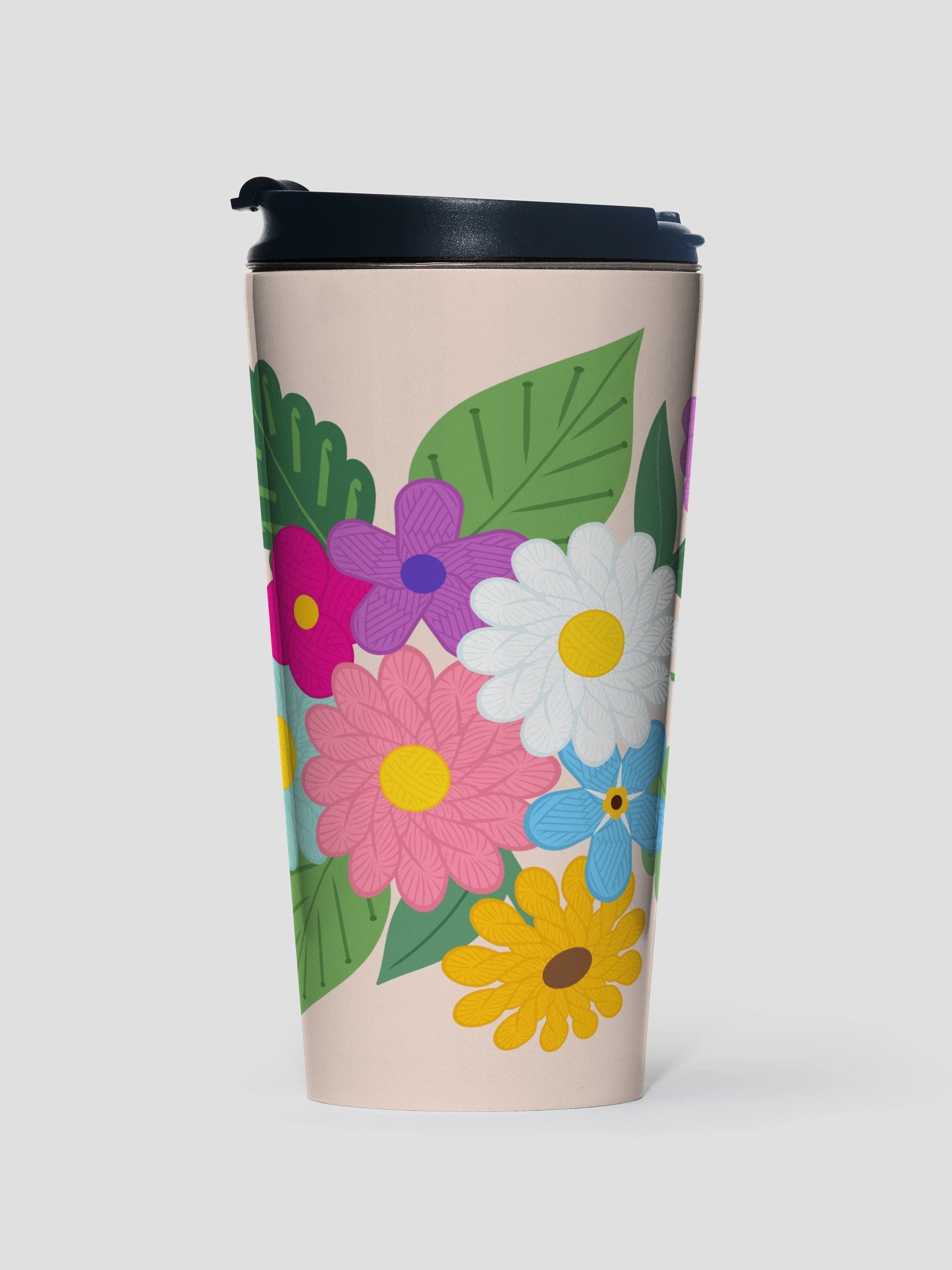 Floral Yarn Travel Mug product image (1)